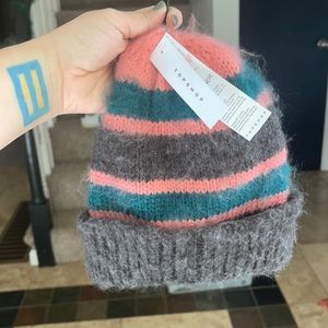 TopShop Multi colored knit beanie One size